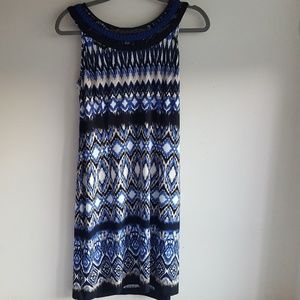 Sandra Darren Dresses - Multi-pattern Geometric Dress| Sandra Darren Sandra Darren Dresses - Multi-pattern Geometric Dress| Sandra Darren